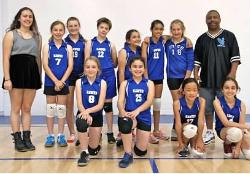 Girls’ 5th/6th Volleyball Team Wins Championship