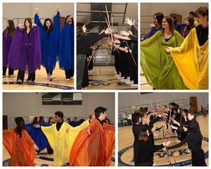 Eurythmy Performance by 7th, 8th, and 9th Grades