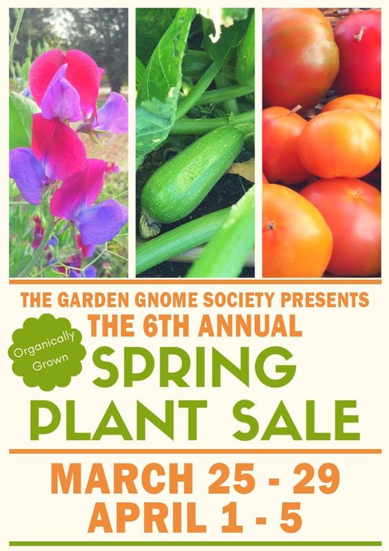 6th Annual Spring Plant Sale: March 25 – 29 and April 1 – 5 (HH Farm & Garden)