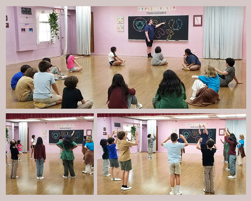 5th Grade Eurythmy Class