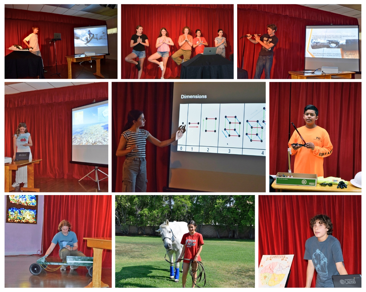 8th Grade End-of-Year Projects